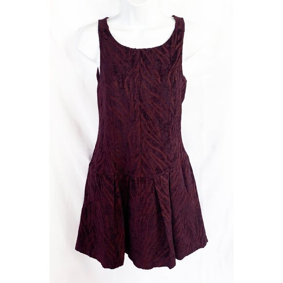 Free People Boho Purple Mini Casual Dress - Picture 2 of 10